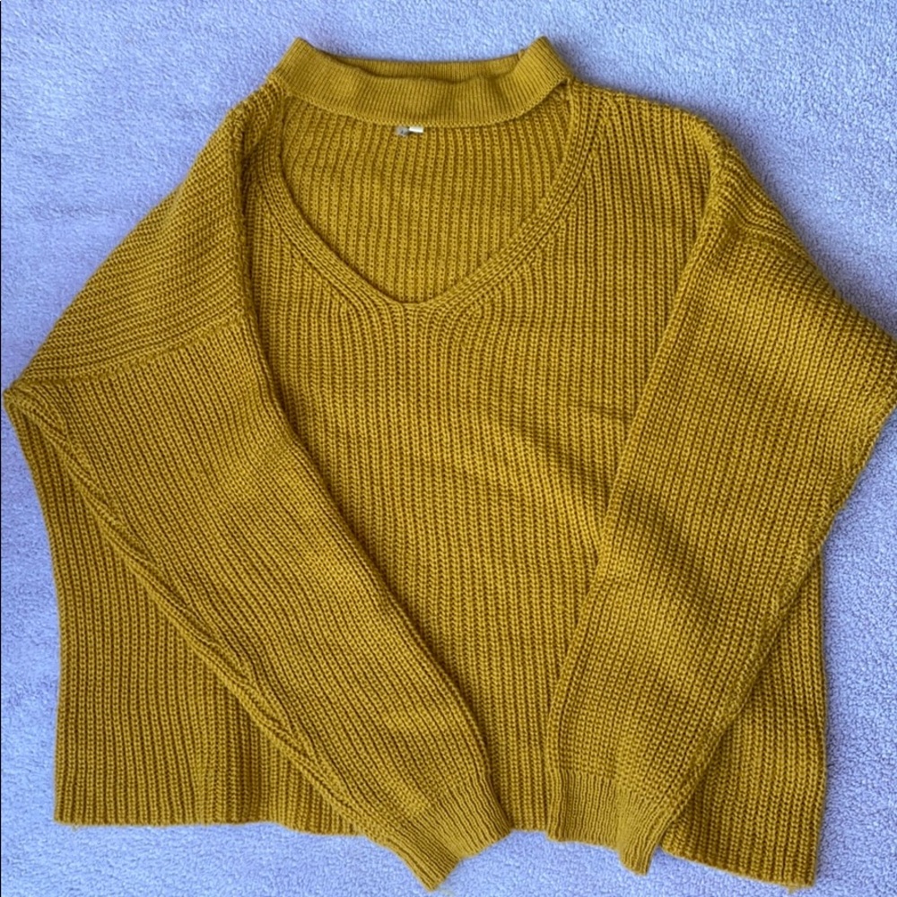 Knit sweater